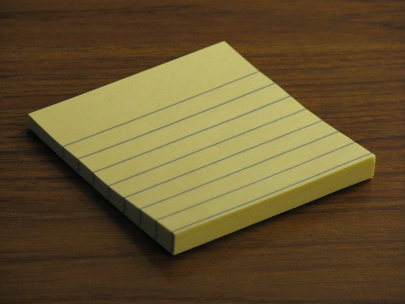 Post-it Yellow