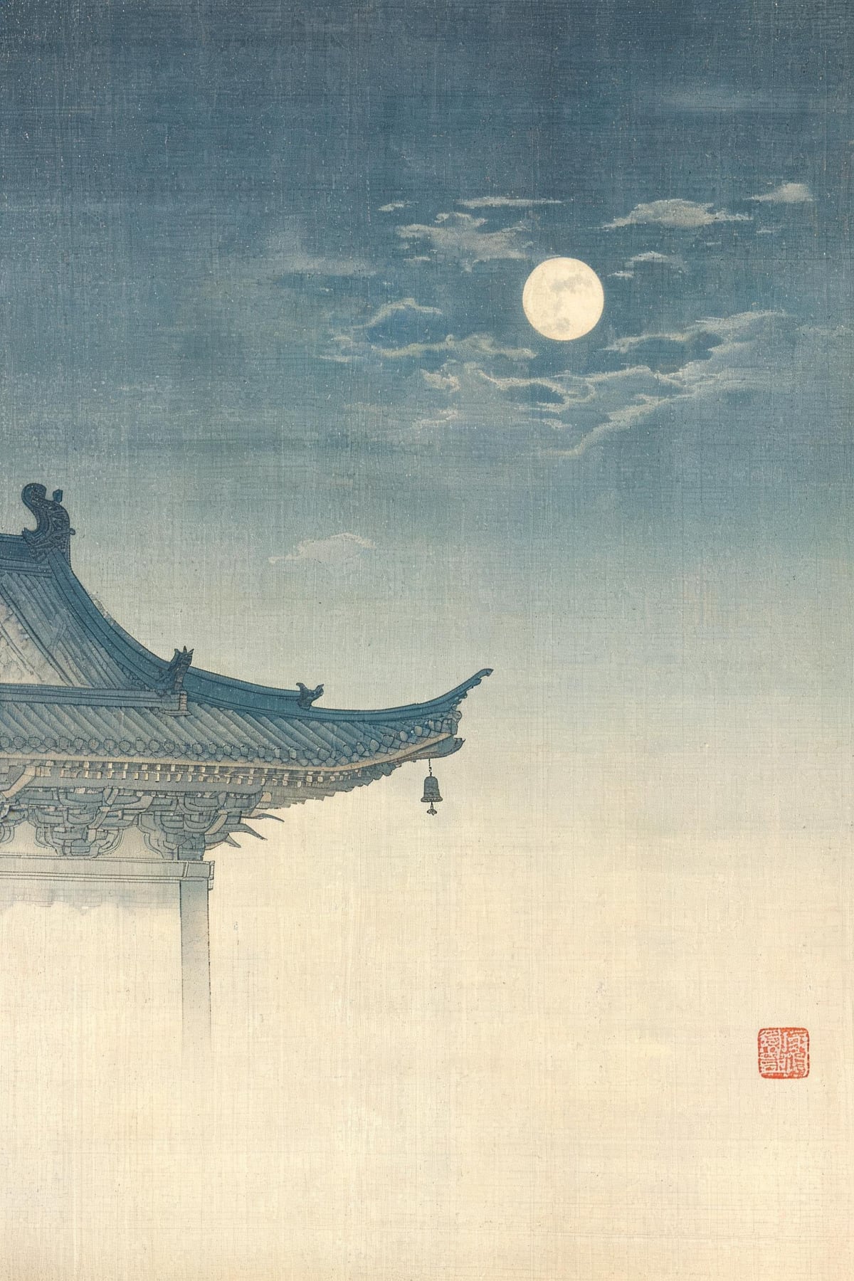 黛蓝 Ink Blue — #425066, a classical Chinese colour name