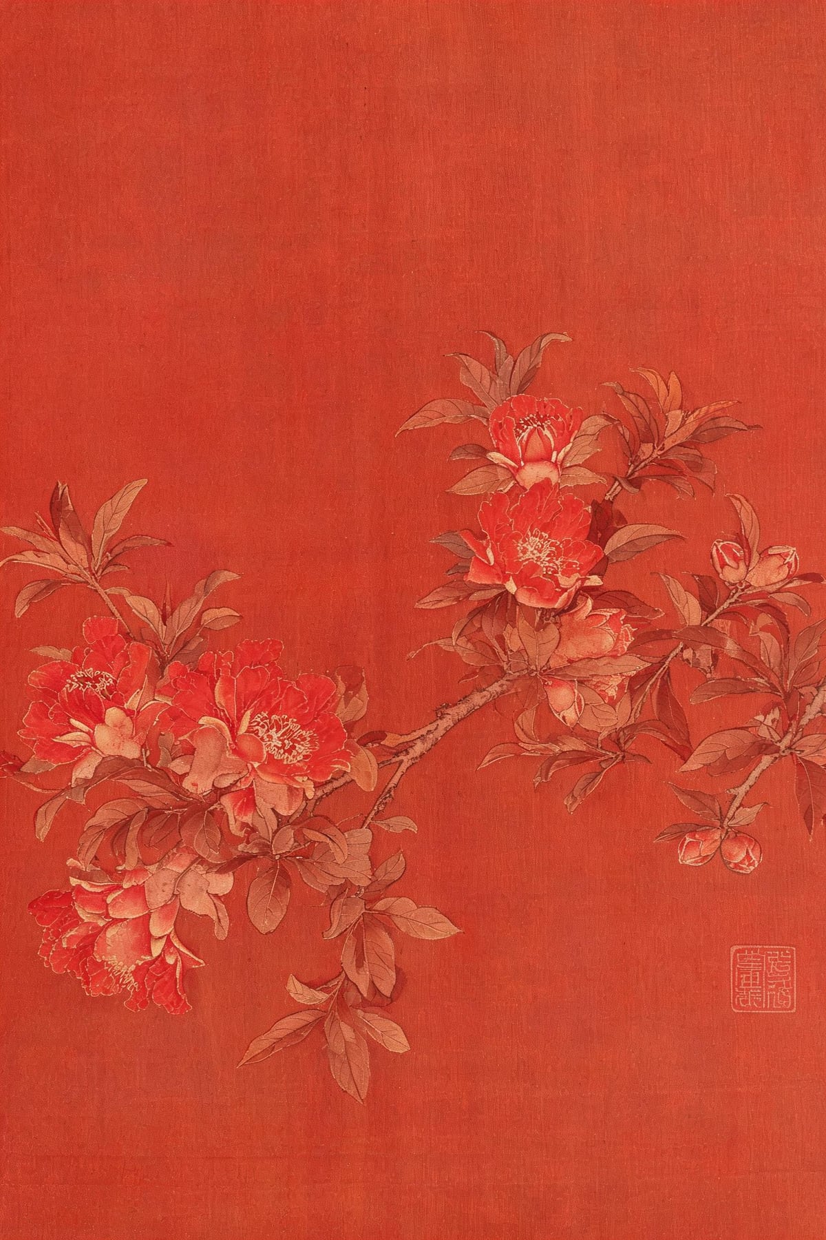 赩炽 Blazing Red — #CB523E, the Opening colour of Summer Solstice
