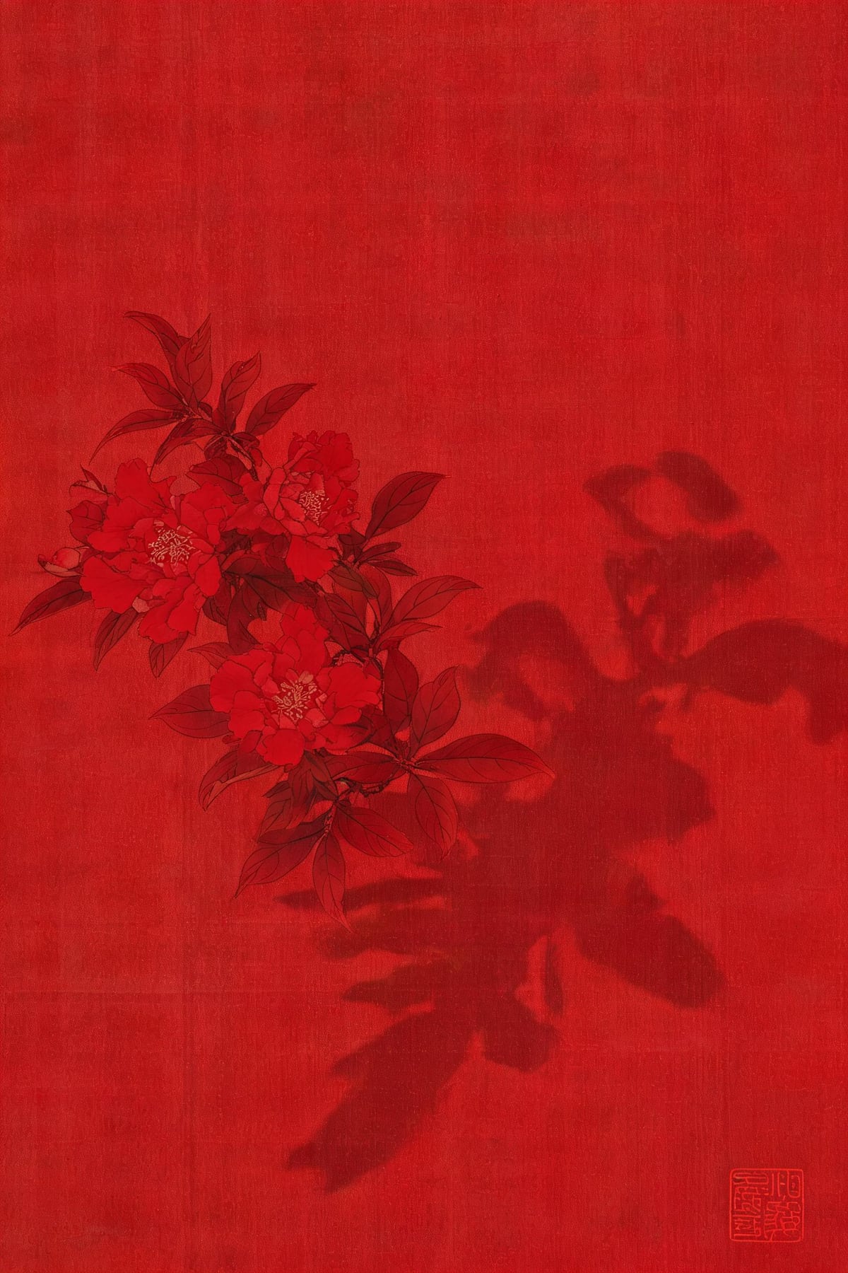 朱湛 Deep Vermilion — #95302E, the Turning colour of Summer Solstice