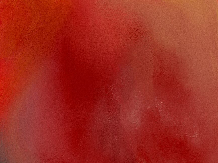 綪茷 — Abstract acrylic painting with warm red and orange hues, adding a modern and vibrant touch.