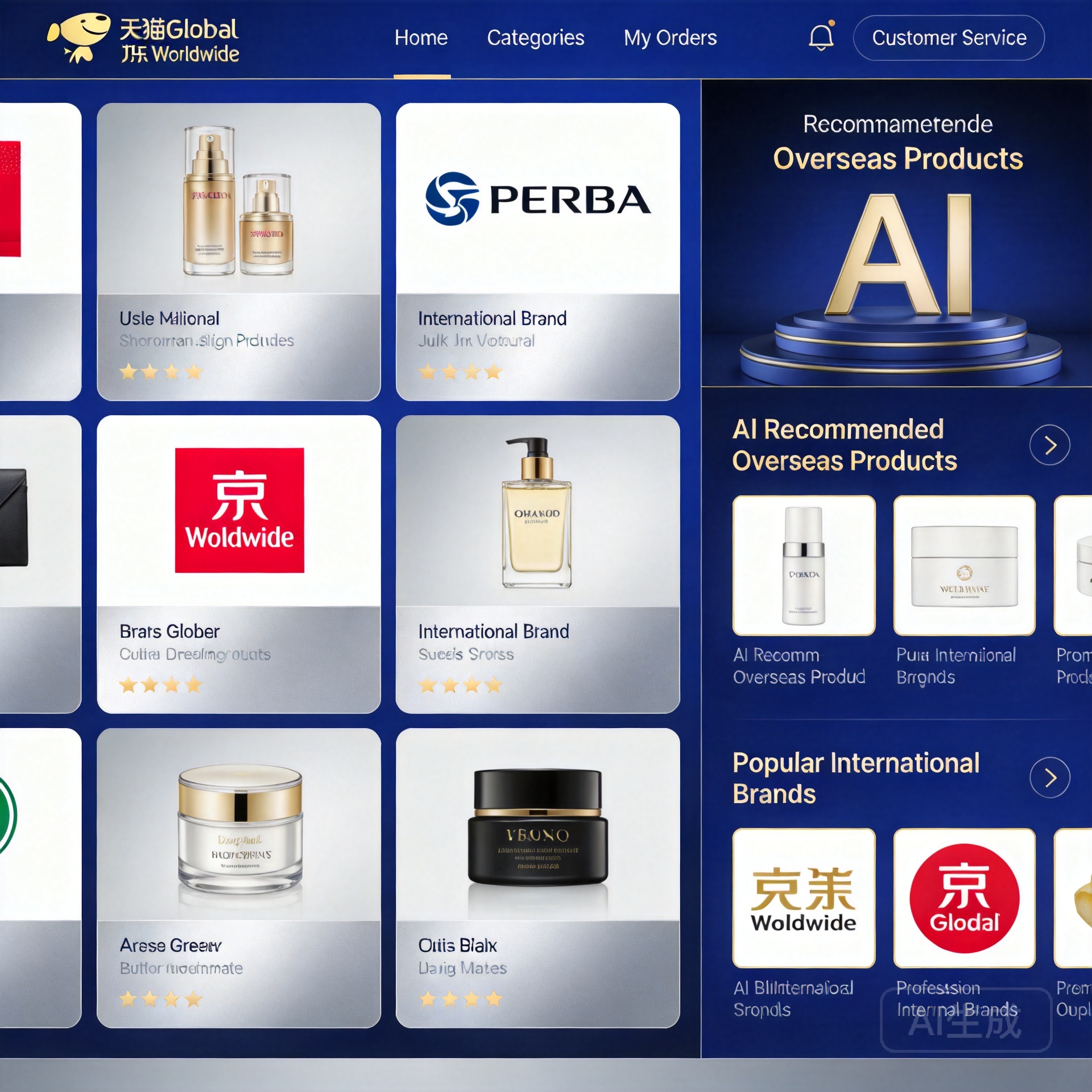 Cross-border supply chain visualization with AI-powered inventory and shipping management